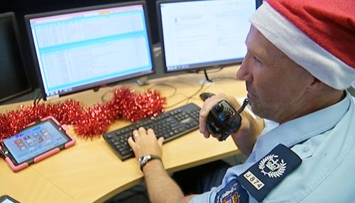 working christmas day police NEWSHUB 1120